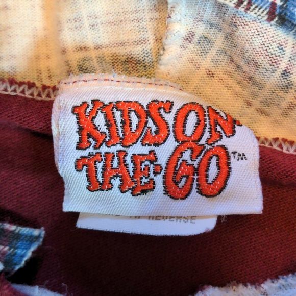 Kids on the go Vintage hooded sweatshirt size 2T runs small more like 12 months - Picture 2 of 7